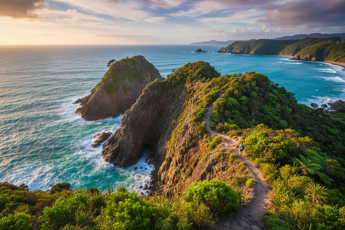 Hiking and Running in New Zealand's North Island: A Runner's Paradise