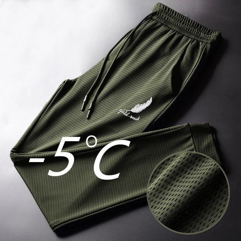 Men's Running Apparel: Plus-Size, Quick-Dry, Lightweight, Breathable, Hiking Jogging Running Athletic Pants / Rungear