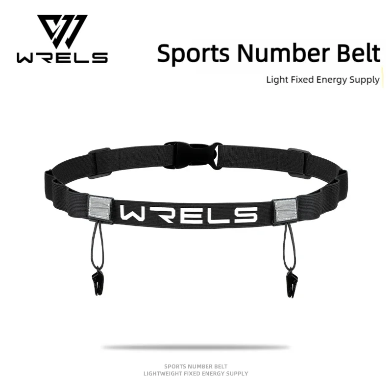 Running Race Accessories: WRELS Adjustable Bib Holder, Race Belt For Races / Rungear