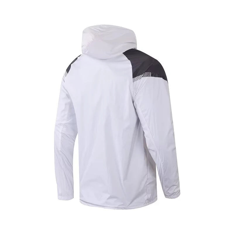 Men's Running And Hiking Gear: Waterproof, Hooded Training Jacket / Rungear