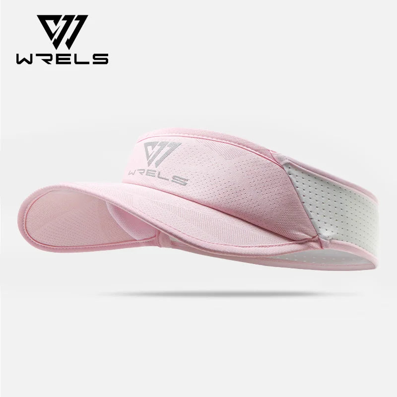 WRELS Sports Sun Visor Hat – Lightweight, Cooling & UV Protection for Running, Tennis & Golf