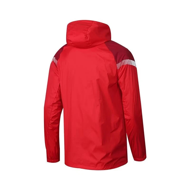 Men's Running And Hiking Gear: Waterproof, Hooded Training Jacket / Rungear
