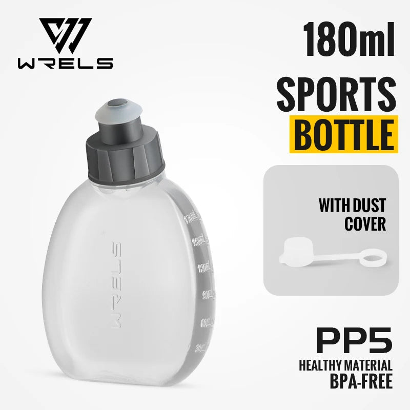 WRELS Upgraded Running Hydration Belt Bag With Water Bottles for Outdoor Sports