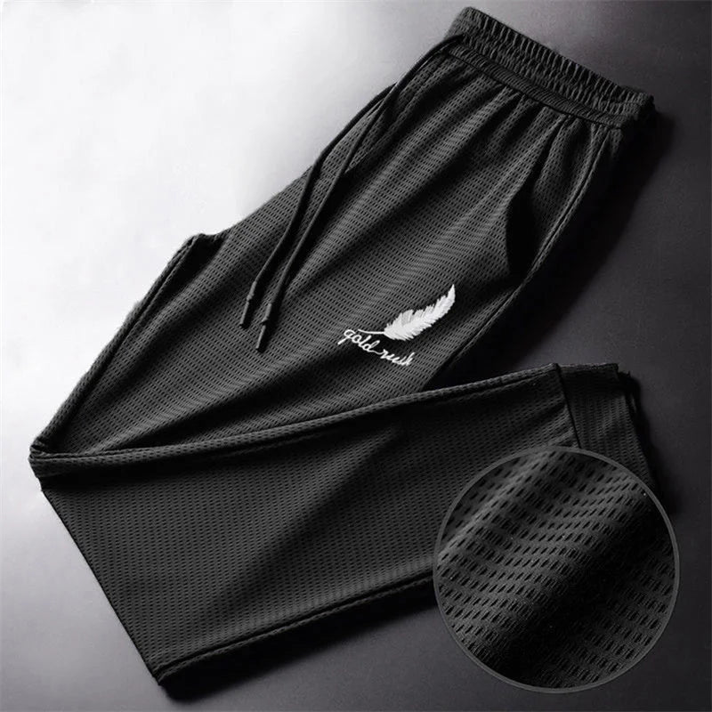Men's Running Apparel: Plus-Size, Quick-Dry, Lightweight, Breathable, Hiking Jogging Running Athletic Pants / Rungear
