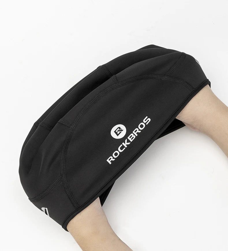 ROCKBROS Unisex Winter Windproof Thermal Fleece Outdoor Sport Running Hiking Cap