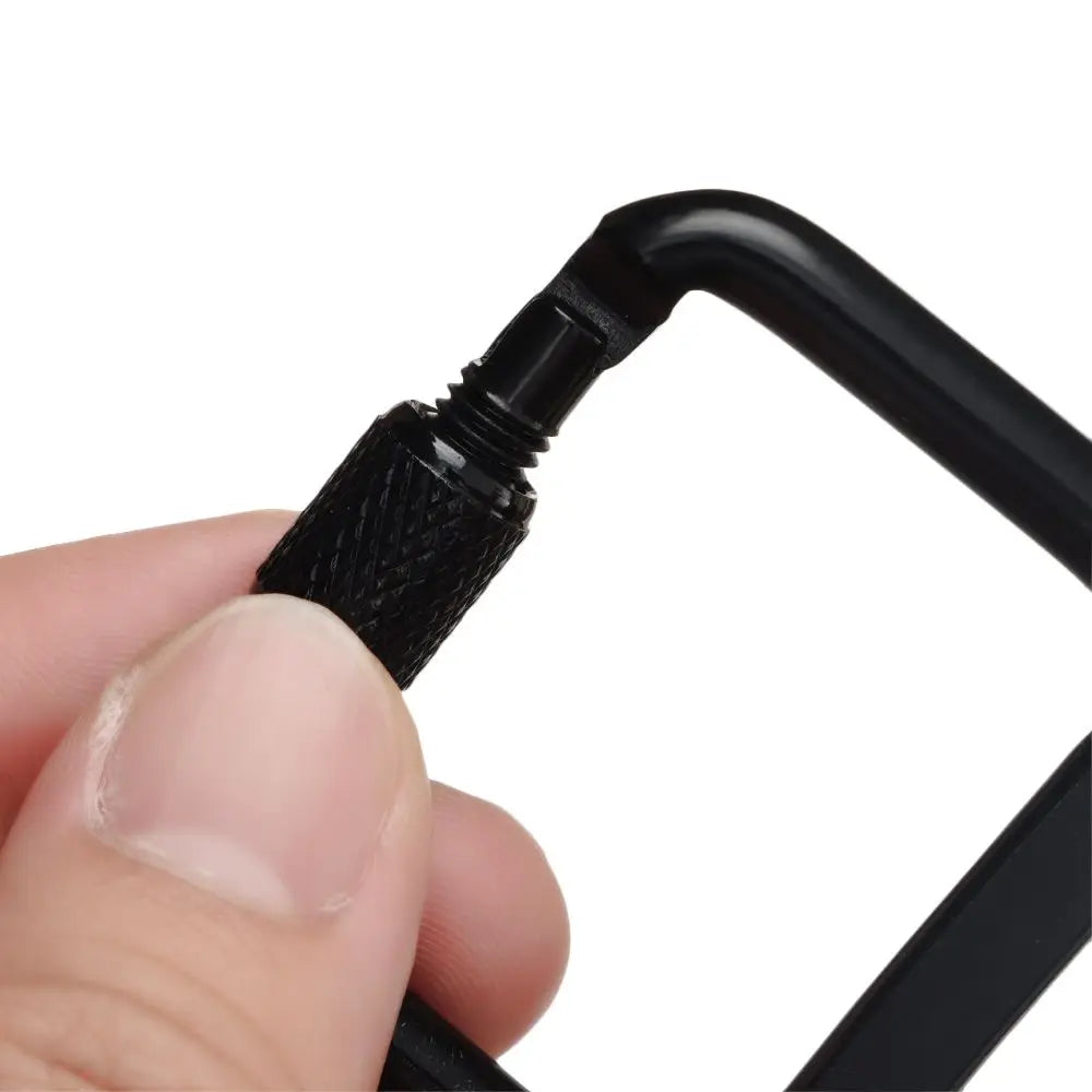 Trail Gear Accessories: Triangle/Square Carabiners With Snap Clip Hook Kettle Buckle / Rungear