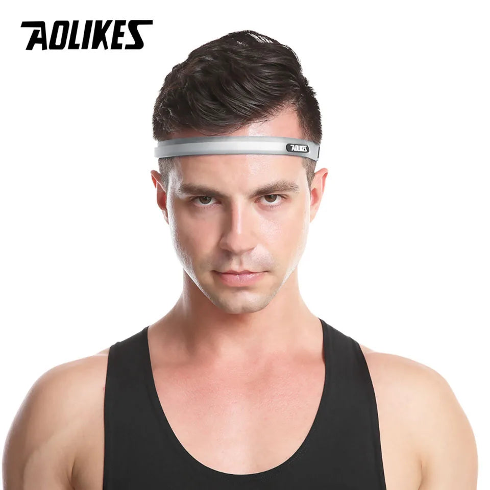 Anti-Slip Sports Headband – Absorbent Elastic Sweatband for Running, Yoga & Fitness | RUNGEAR