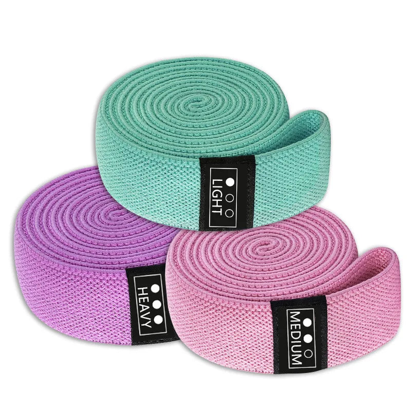 Recovery Gear Accessories: Fitness, Elastic Long Resistance Booty Bands Set Pull Up Gym Equipment / Rungear