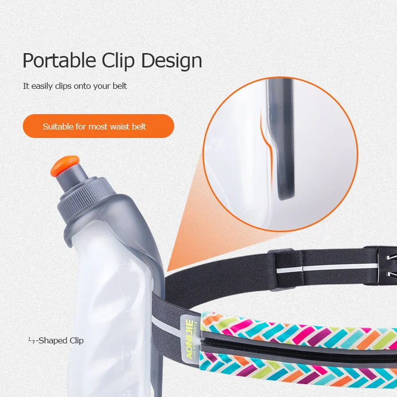 2PCS AONIJIE 250ml Water Bottles – BPA-Free Kettle Flask for Running, Hiking & Marathons