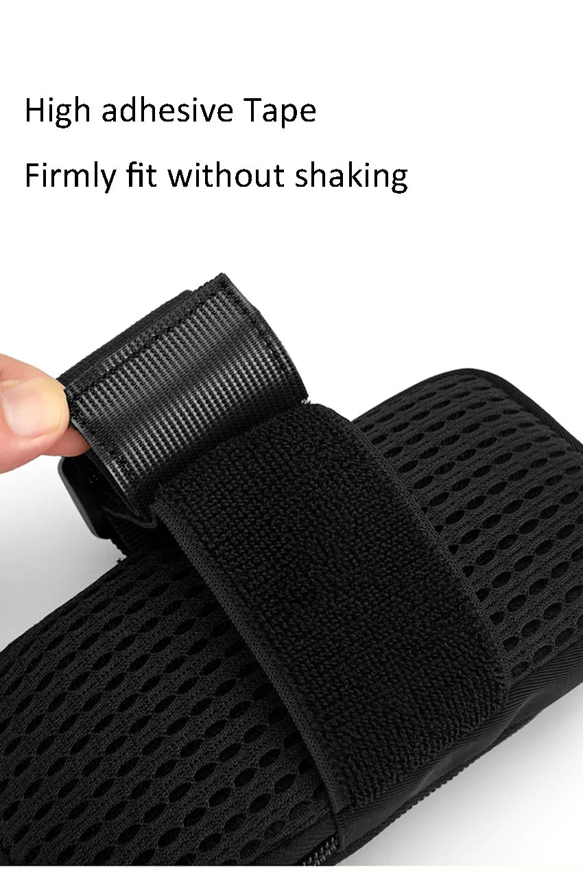 Sports Phone Armband – Dual Zip Pockets, Adjustable Strap, Universal Fit | Running, Gym & Outdoor | Black, Purple, Grey, Pink, Blue & Orange