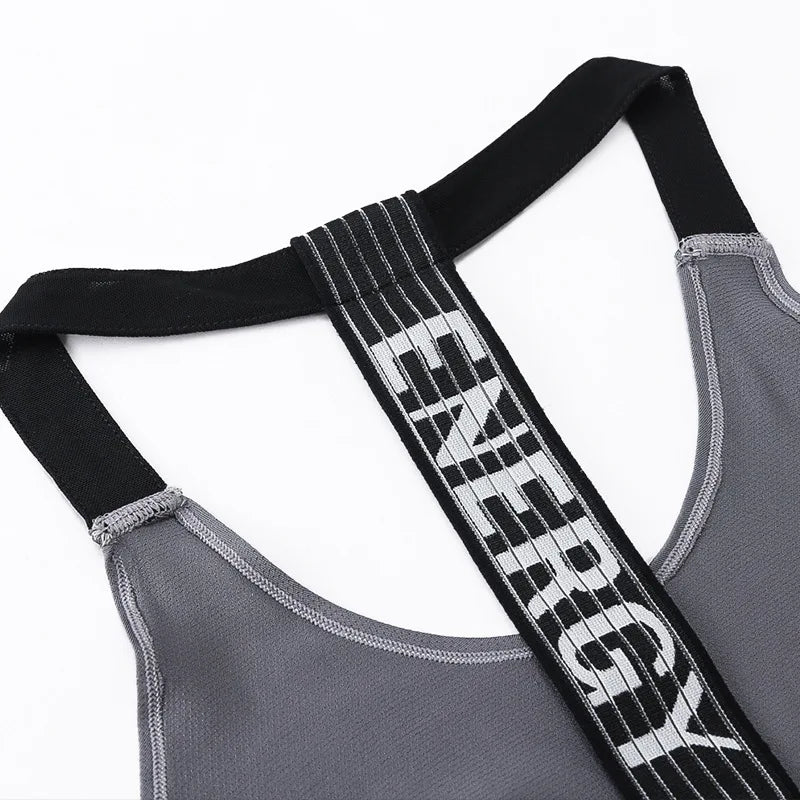 Women's Running Apparel: Quick Drying Backless Sleeveless Sports Gym Tank Top / Rungear