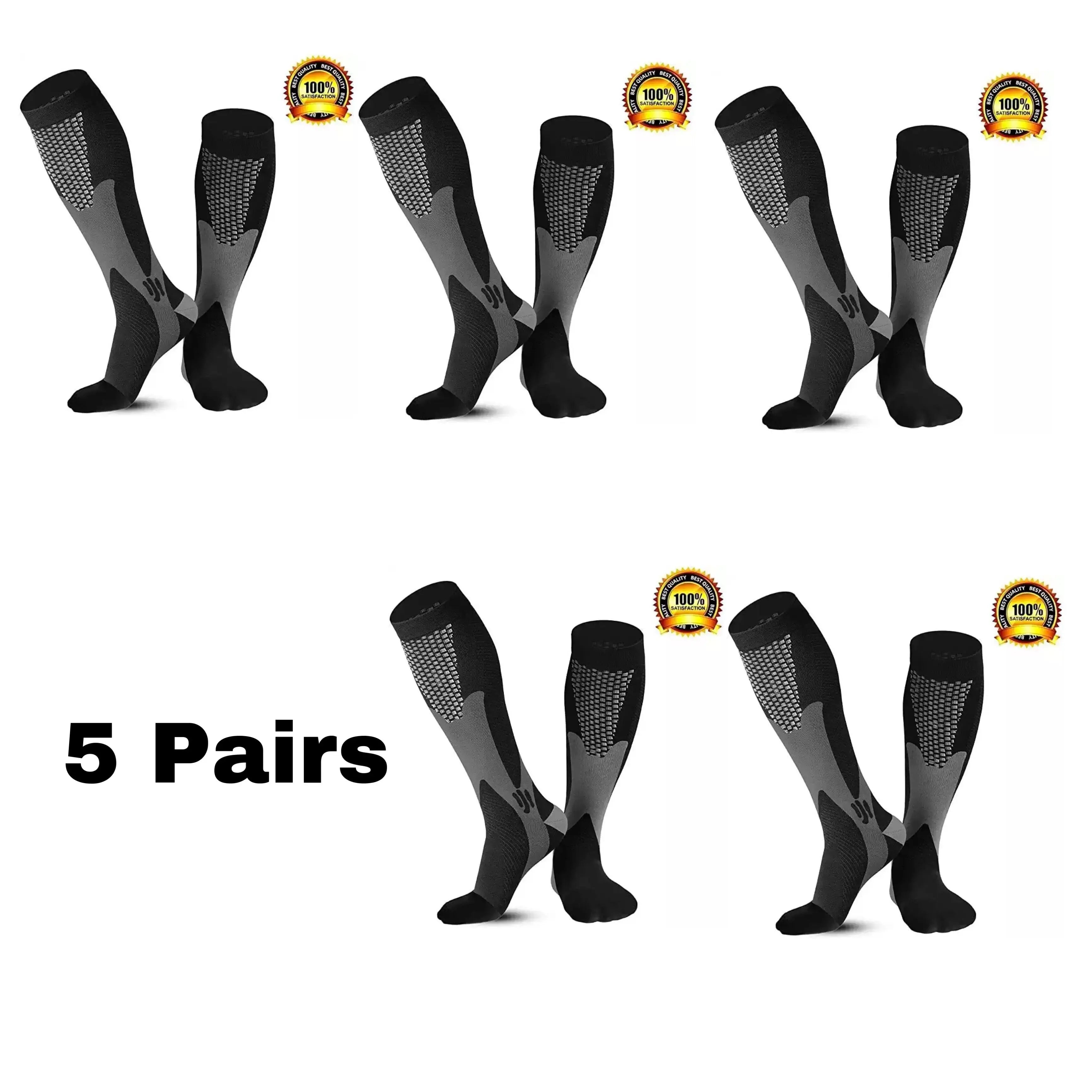 Men’s Compression Socks – Sports & Medical Support for Running, Varicose Veins & Swelling Relief
