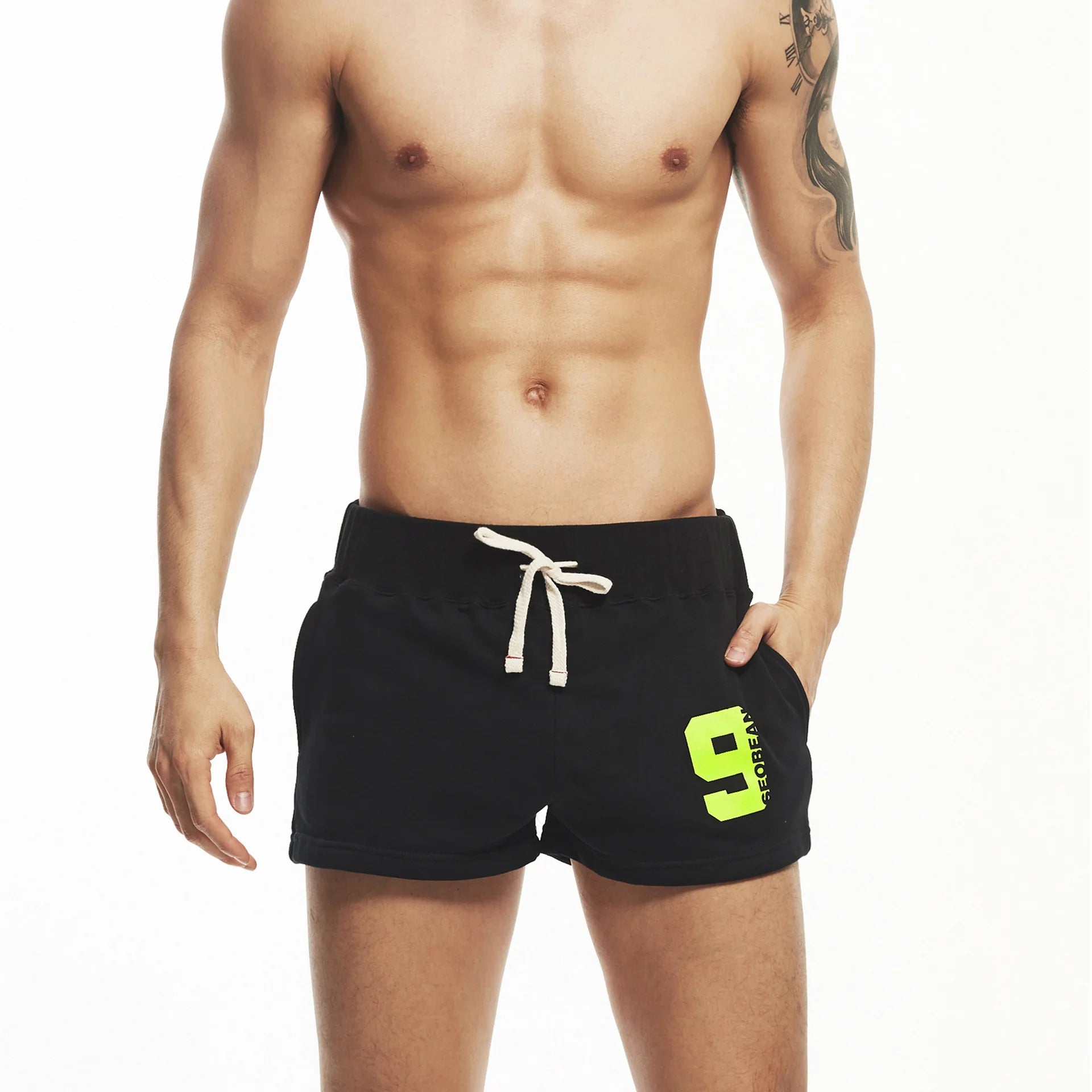 Men's Running Apparel: Summer Cotton, Fitness Jogger Activewear Shorts / Rungear