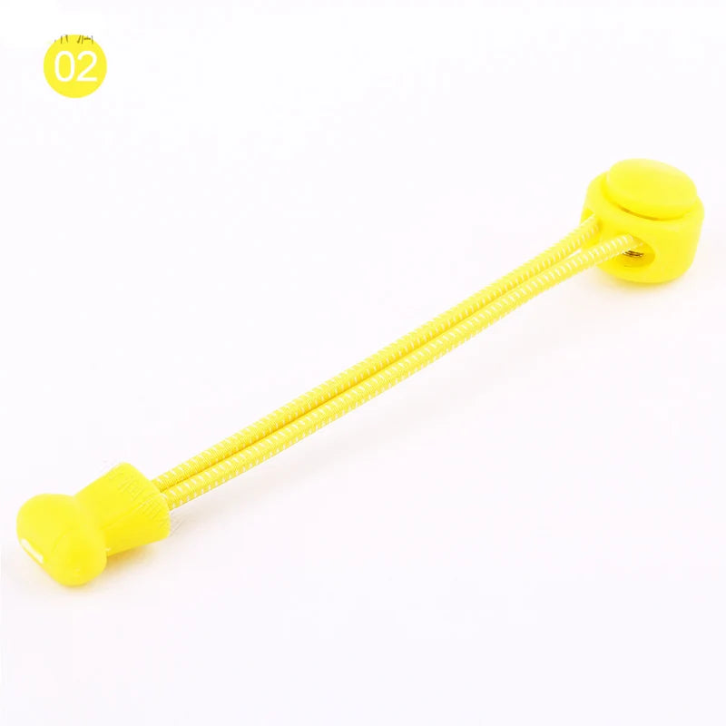No-Tie Elastic Locking Shoelaces | 100cm | Running, Hiking & Sport