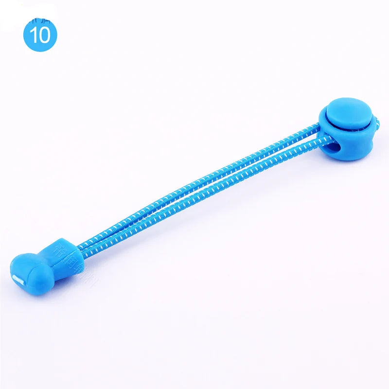 No-Tie Elastic Locking Shoelaces | 100cm | Running, Hiking & Sport