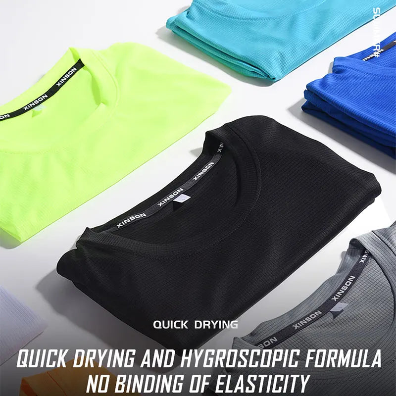 Men's Quick Dry Apparel: Long Sleeved, Breathable, Sweat Absorbing Shirt for Running, Hiking, Outdoor Sports / Rungear