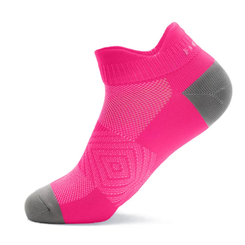 Athletic Nylon, Bright Colour, Outdoor, Breathable, Quick-Drying Ankle Socks - Gears For Runners / Rungear