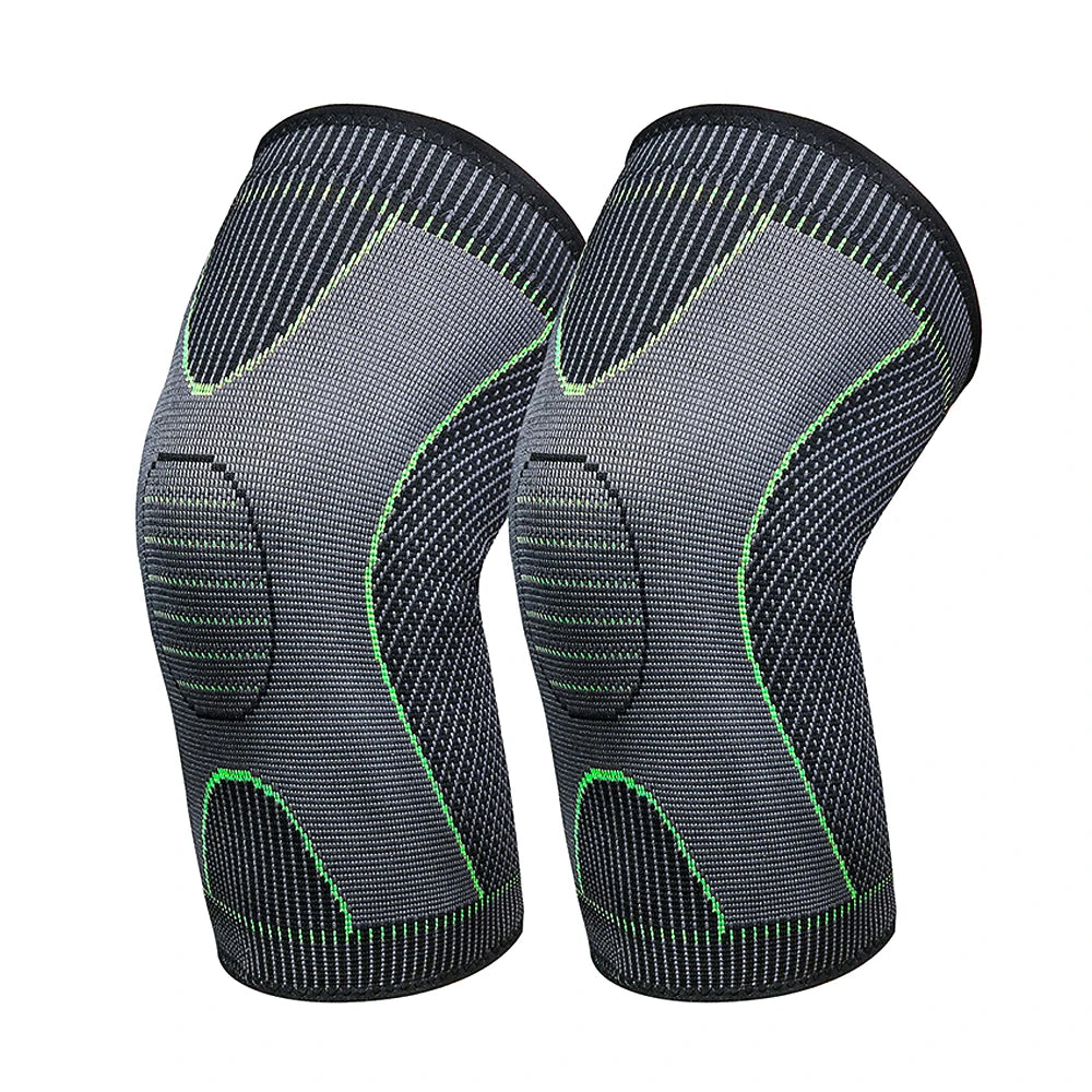 Compression Recovery Gear: Sleeve Knee Brace Support For Running, Workout, Gym, Hiking, Sports / Rungear