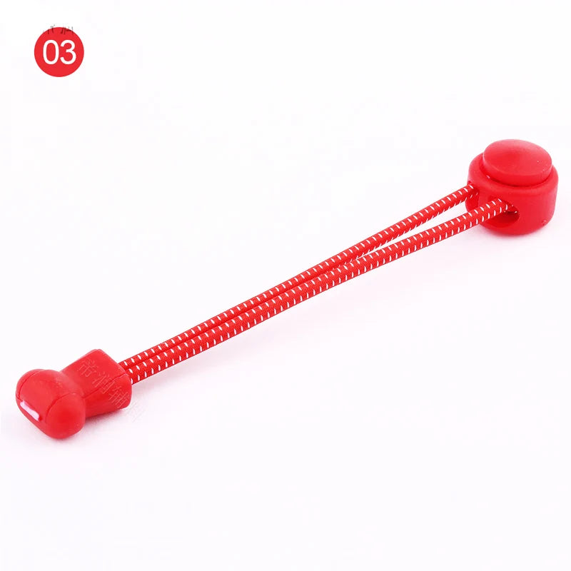 No-Tie Elastic Locking Shoelaces | 100cm | Running, Hiking & Sport