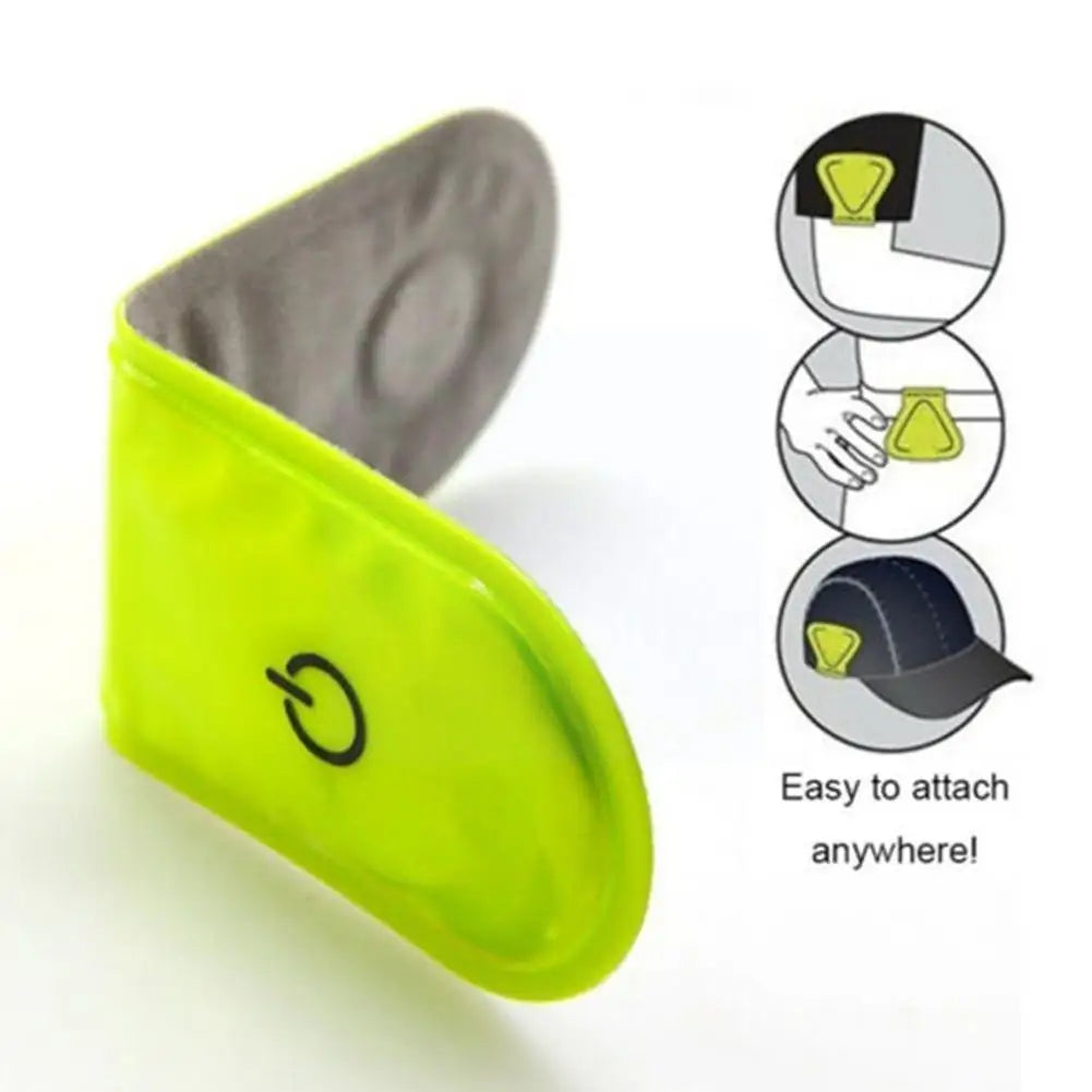 Outdoor Sports Led Safety Reflective Magnetic Strobe Light Clips for Night Exercise