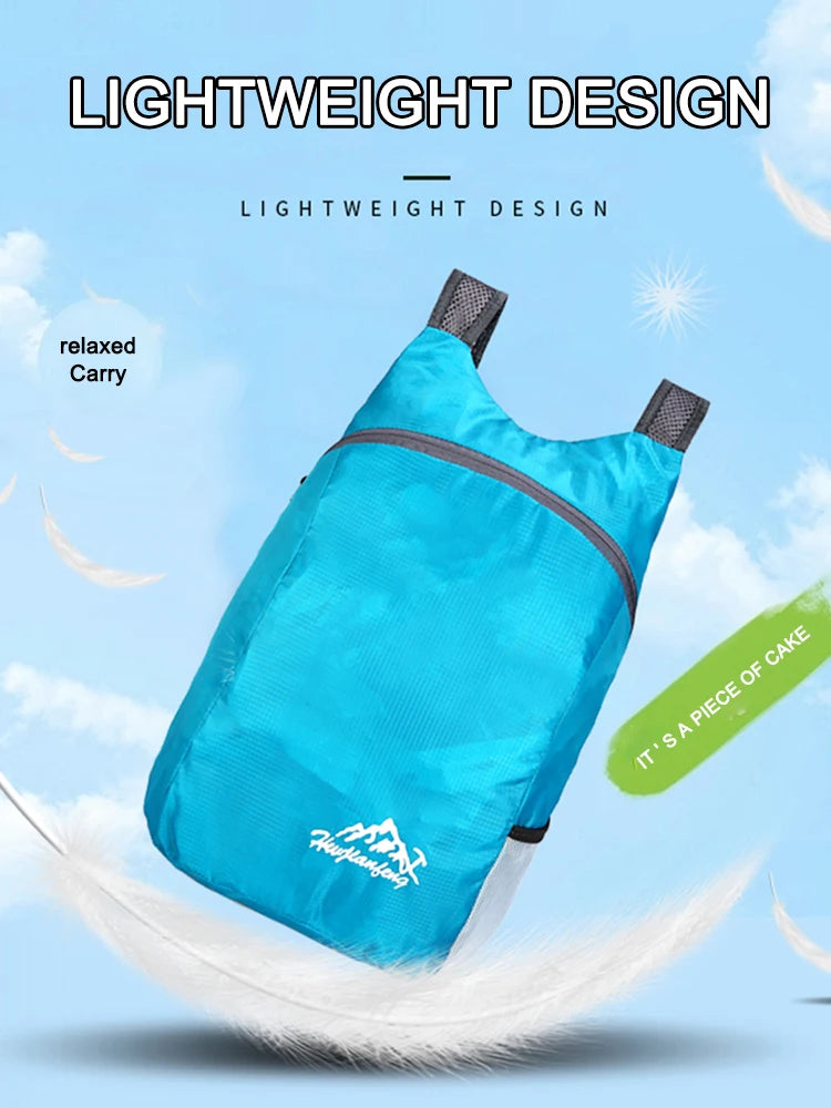 Ultra-Compact Packable Mini Backpack | Ultralight Waterproof Foldable Daypack for Hiking & Travel