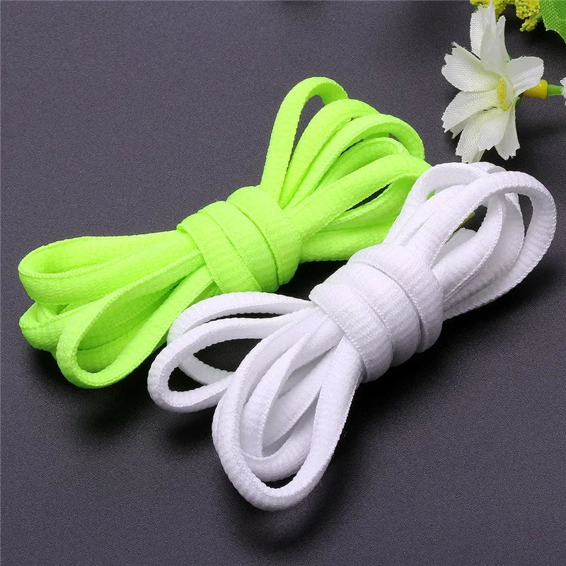Classic Round Athletic Shoelaces | Oval Half-Round | Running, Hiking & Casual