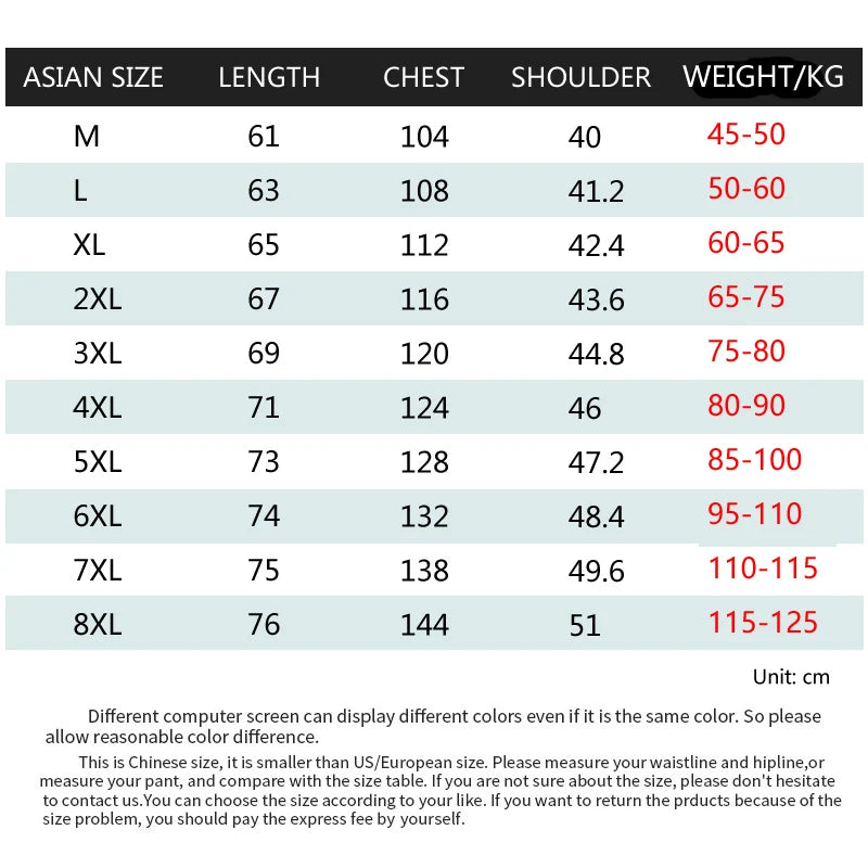 Men's Running And Trail Gear: Sleeveless Casual Thickened Winter Jacket Up To 8XL / Rungear