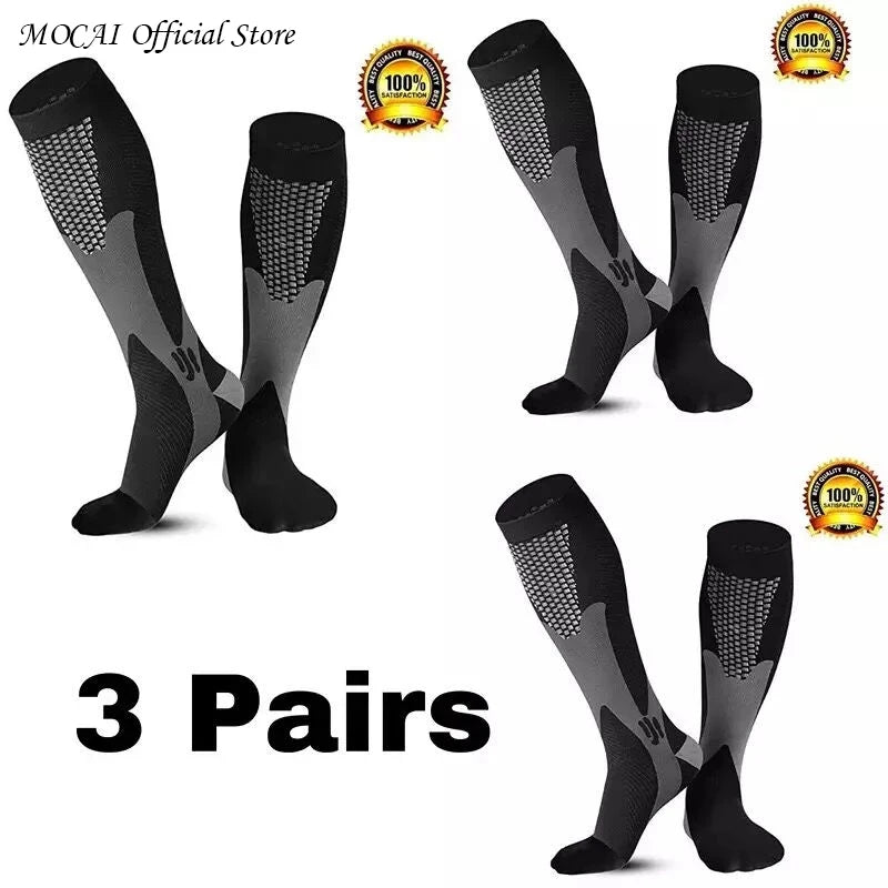 Men’s Compression Socks – Sports & Medical Support for Running, Varicose Veins & Swelling Relief