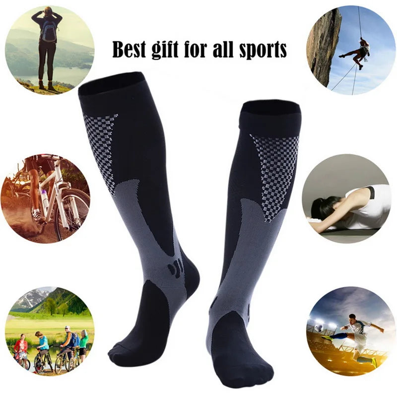 Men’s Compression Socks – Sports & Medical Support for Running, Varicose Veins & Swelling Relief
