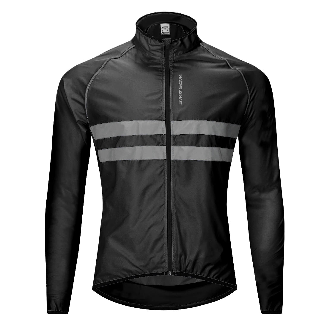 Men's Running Apparel: WOSAWE Ultralight Reflective Windproof Water Resistant Windbreaker / Rungear