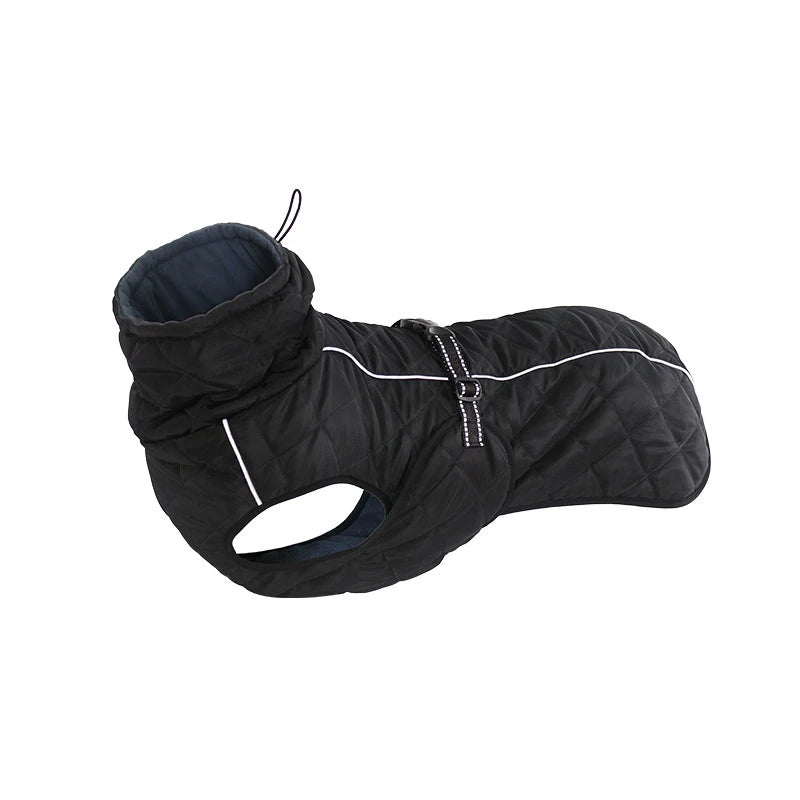 Dog Waterproof Reflective Winter Jacket | Warm Polyester Coat for Medium & Large Dogs | RUNGEAR