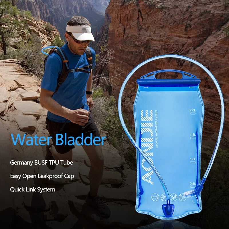 AONIJIE Hydration Bladder – BPA-Free TPU Water Reservoir for Running, Hiking & Cycling (1L-3L)