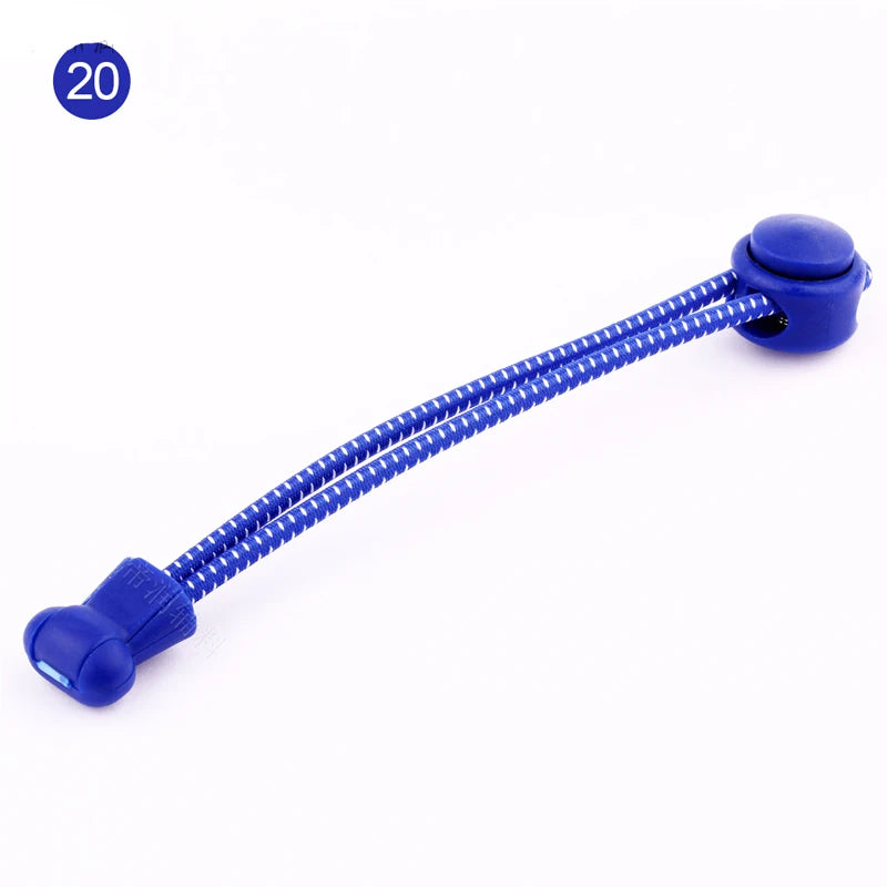No-Tie Elastic Locking Shoelaces | 100cm | Running, Hiking & Sport