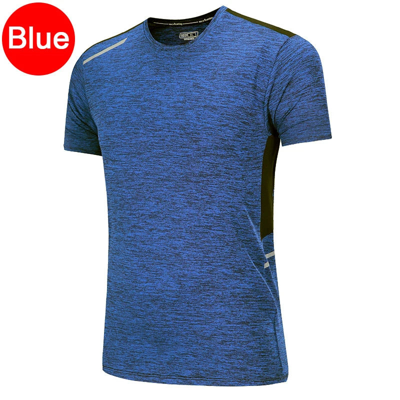 Men's Running Clothing: Quick-Dry, Short Sleeved, Breathable Mesh Training Shirt / Rungear