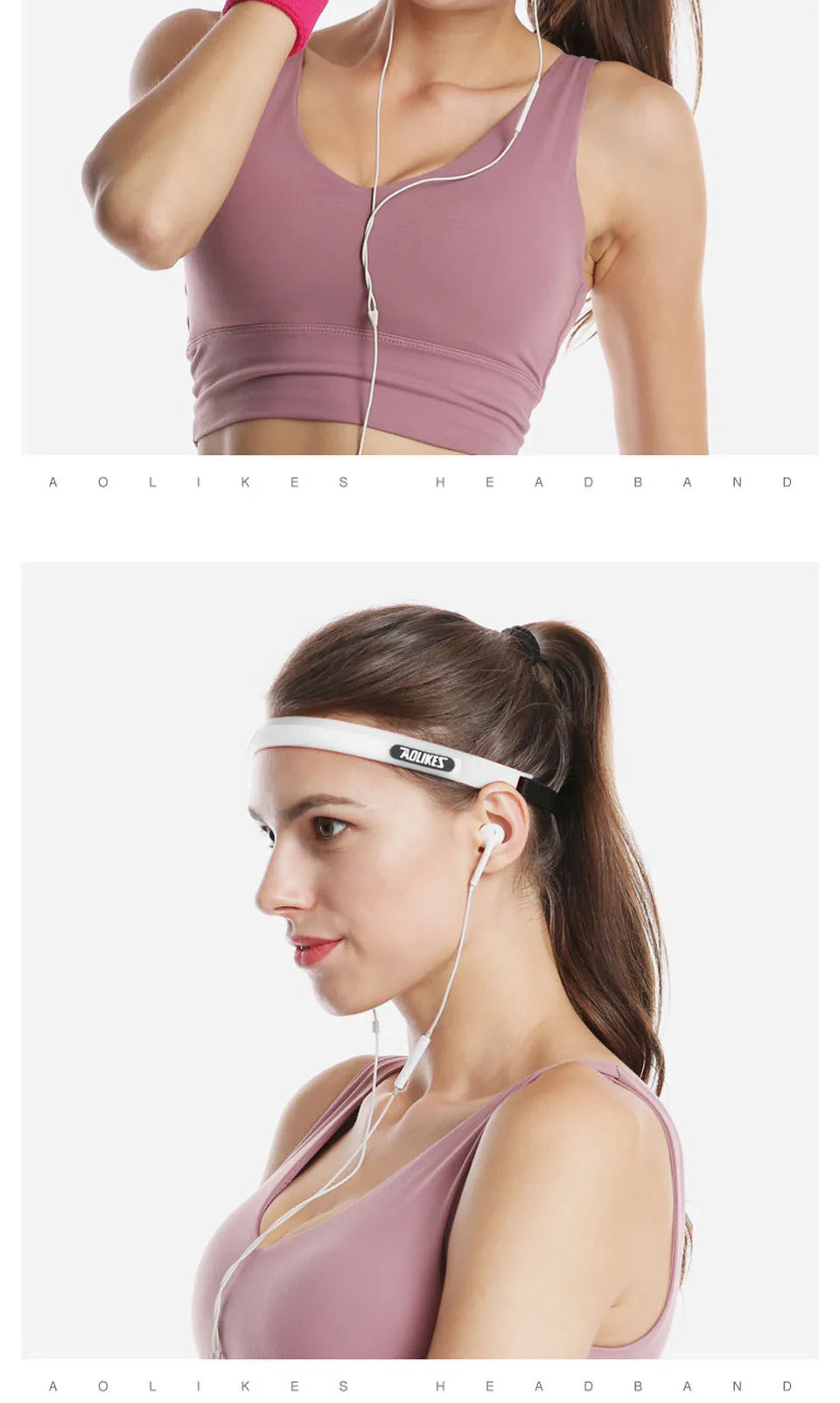 Anti-Slip Sports Headband – Absorbent Elastic Sweatband for Running, Yoga & Fitness | RUNGEAR
