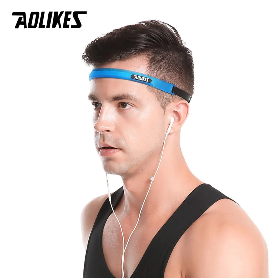 Anti-Slip Sports Headband – Absorbent Elastic Sweatband for Running, Yoga & Fitness | RUNGEAR