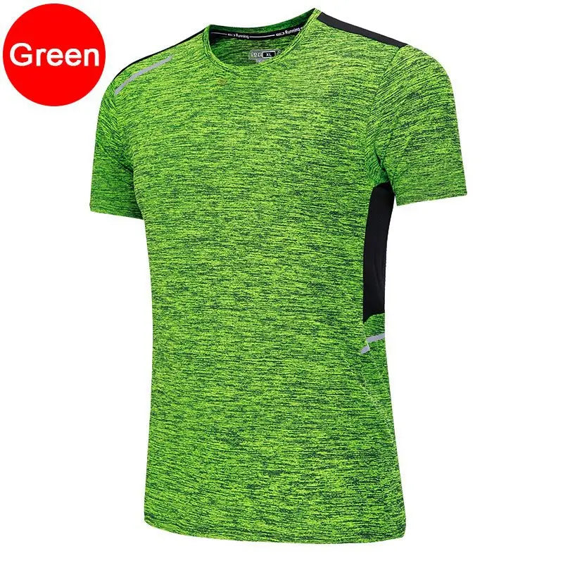 Men's Running Clothing: Quick-Dry, Short Sleeved, Breathable Mesh Training Shirt / Rungear
