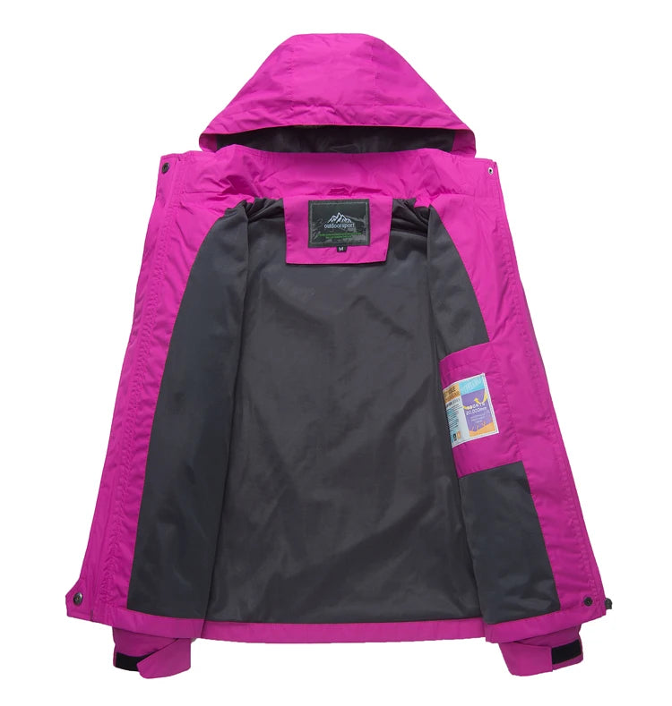 Women's Winter Running And Trail Gear: Waterproof, Windproof Windbreaker Running Jackets / Rungear