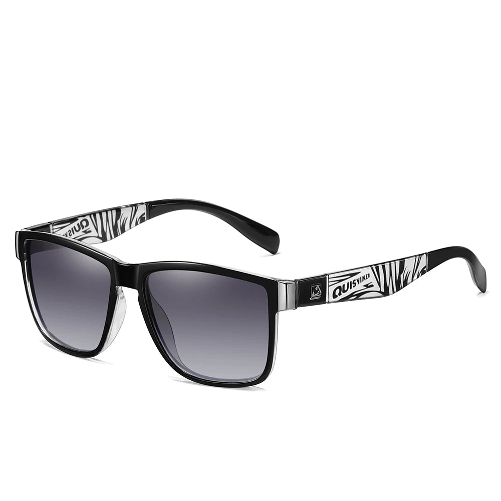 UV400 Mirrored Sport Sunglasses – Unisex Square Frame for Fishing, Hiking & Outdoor Sports