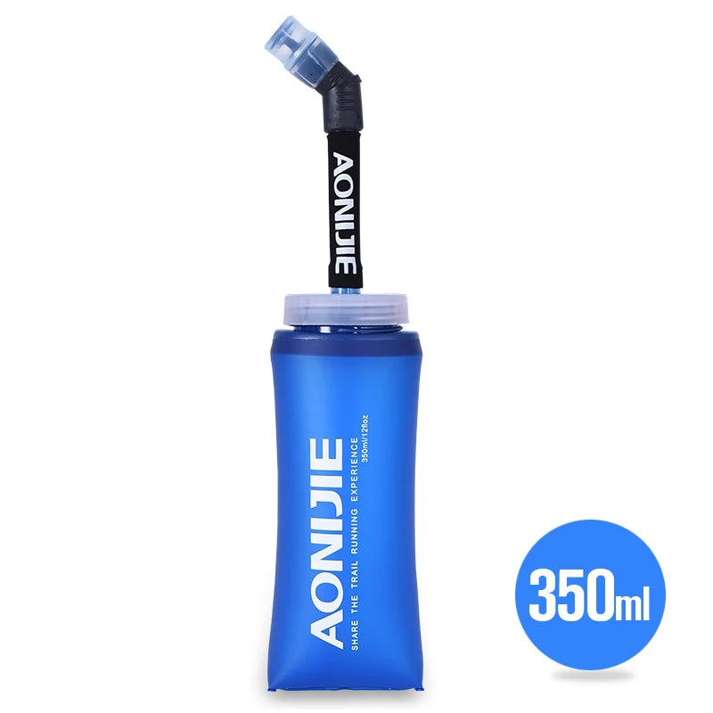 AONIJIE Collapsible Soft Flask – 350ml/600ml BPA-Free Water Bottle for Running, Hiking & Cycling