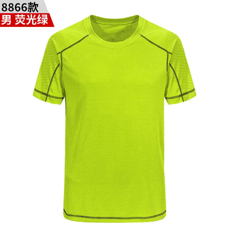 Men's Running Apparel: Mesh Short Sleeve, Moisture-Wicking, Lightweight T-Shirts / Rungear