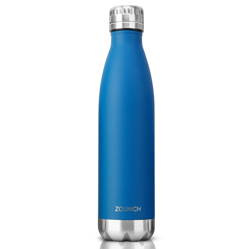 Hydration Gear Accessories: ZORRI Double-Wall, Insulated, Thermal Vacuum Water Bottle 350ml/500ml/650ml / Rungear