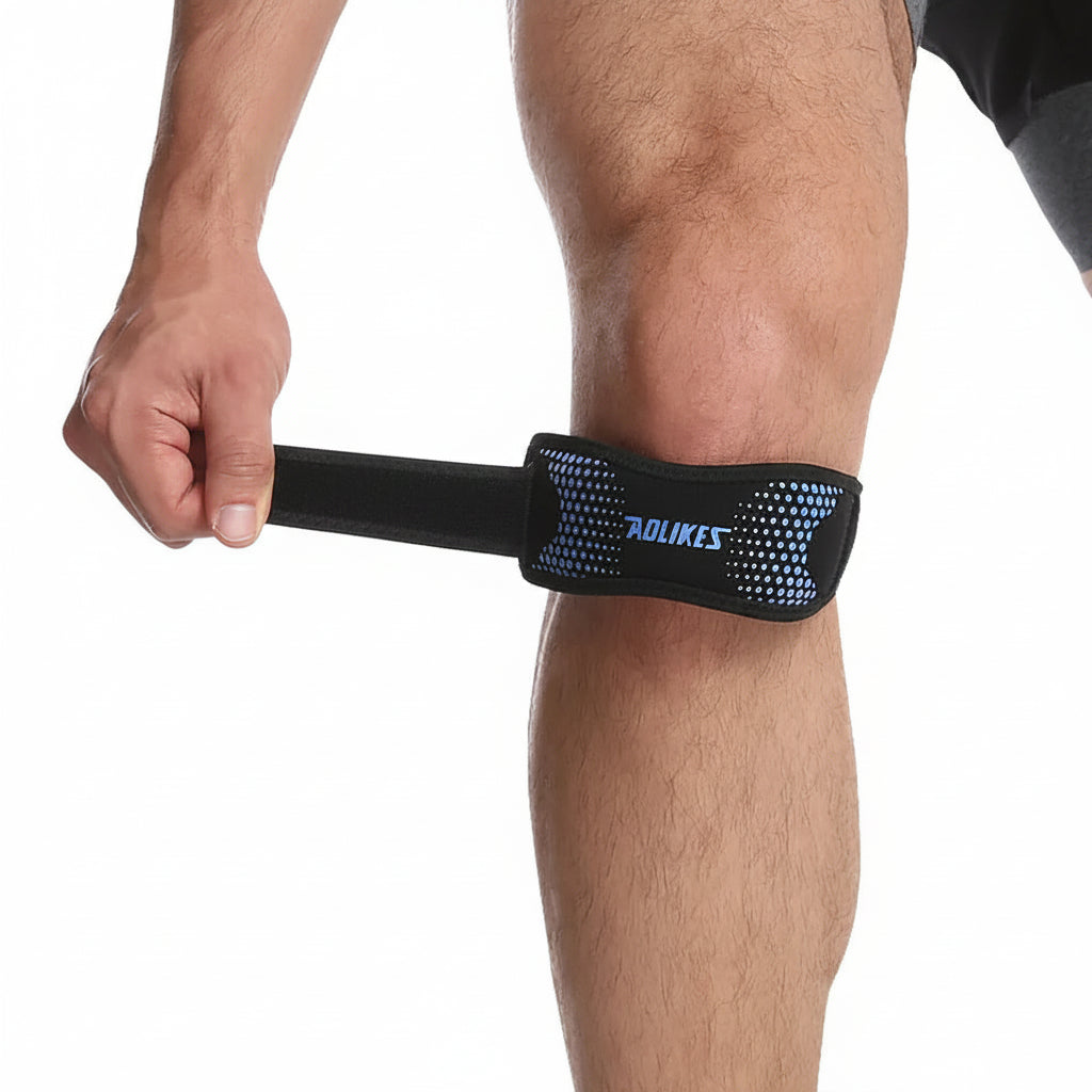 Recovery Running Accessories: AOLIKES Adjustable Knee Brace – Patella Stabilizer for Pain Relief & Sports Support /Rungear