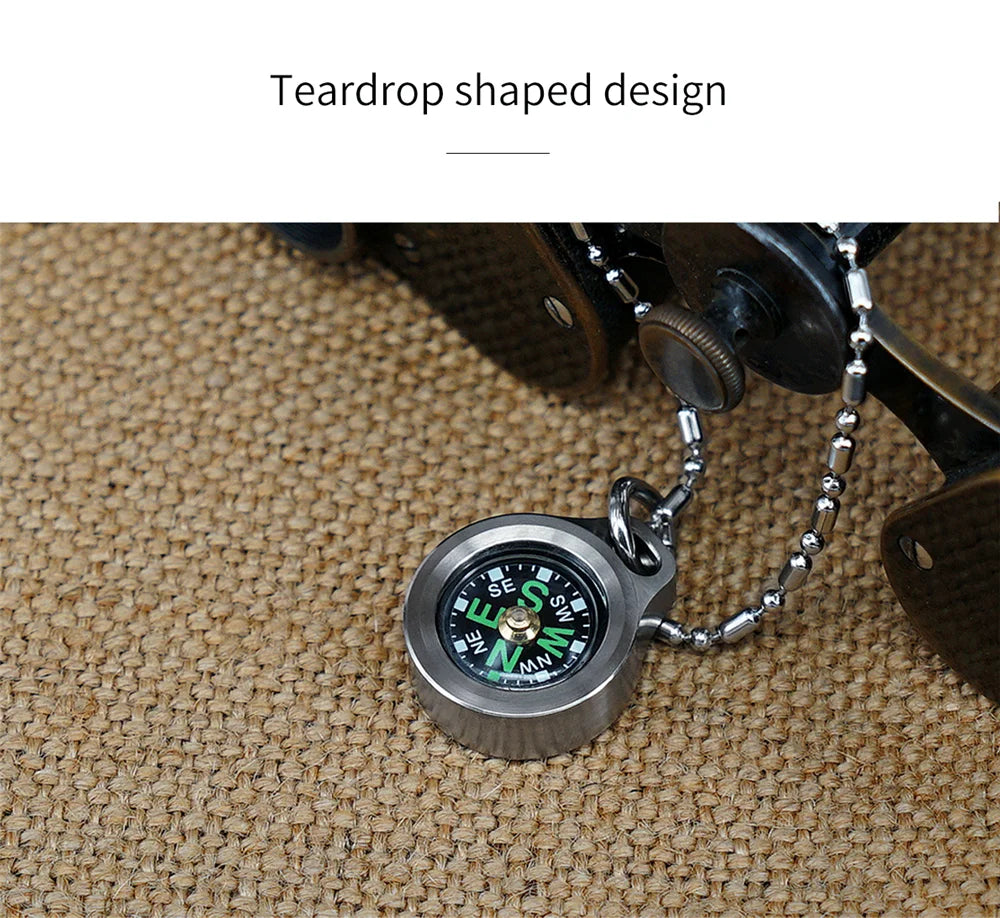 Running Trail Gear: MecArmy Brass CMP Navigational Compass For Outdoors with Lanyard / Rungear