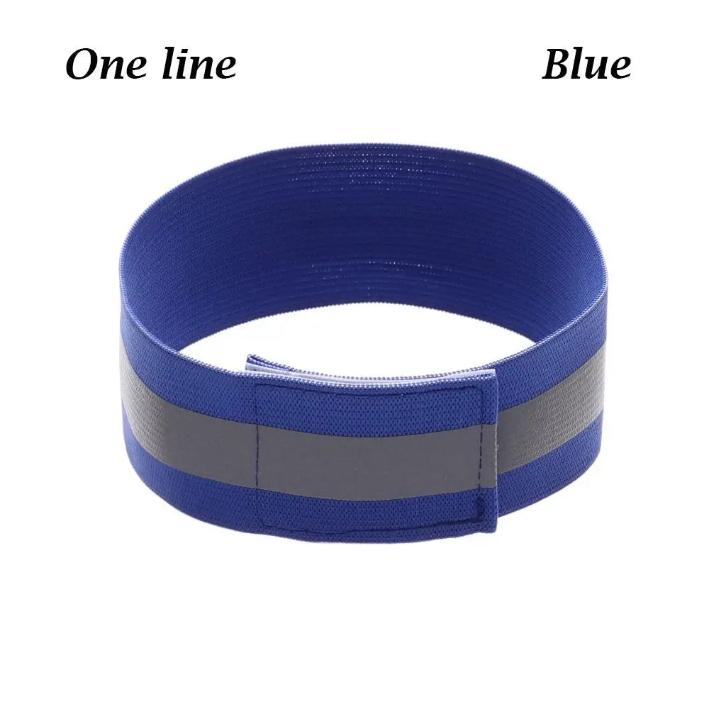 Reflective Safety Armband – Adjustable Elastic Strap for Night Running, Cycling & Jogging
