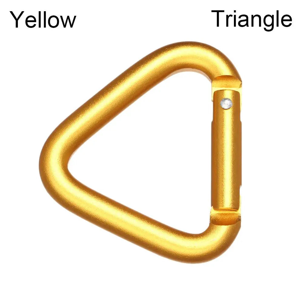 Trail Gear Accessories: Triangle/Square Carabiners With Snap Clip Hook Kettle Buckle / Rungear
