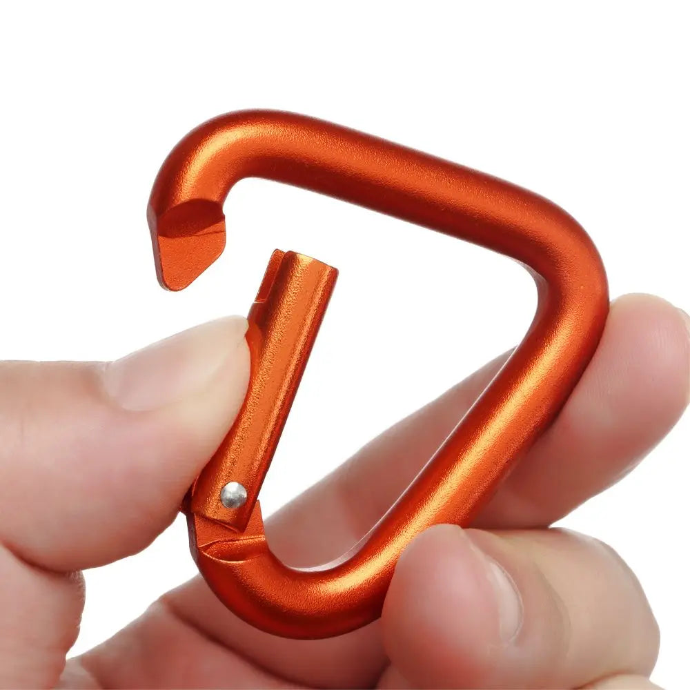 Trail Gear Accessories: Triangle/Square Carabiners With Snap Clip Hook Kettle Buckle / Rungear