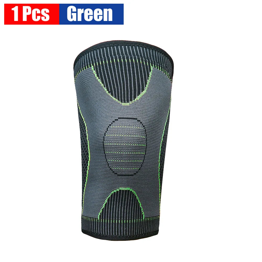 Compression Recovery Gear: Sleeve Knee Brace Support For Running, Workout, Gym, Hiking, Sports / Rungear