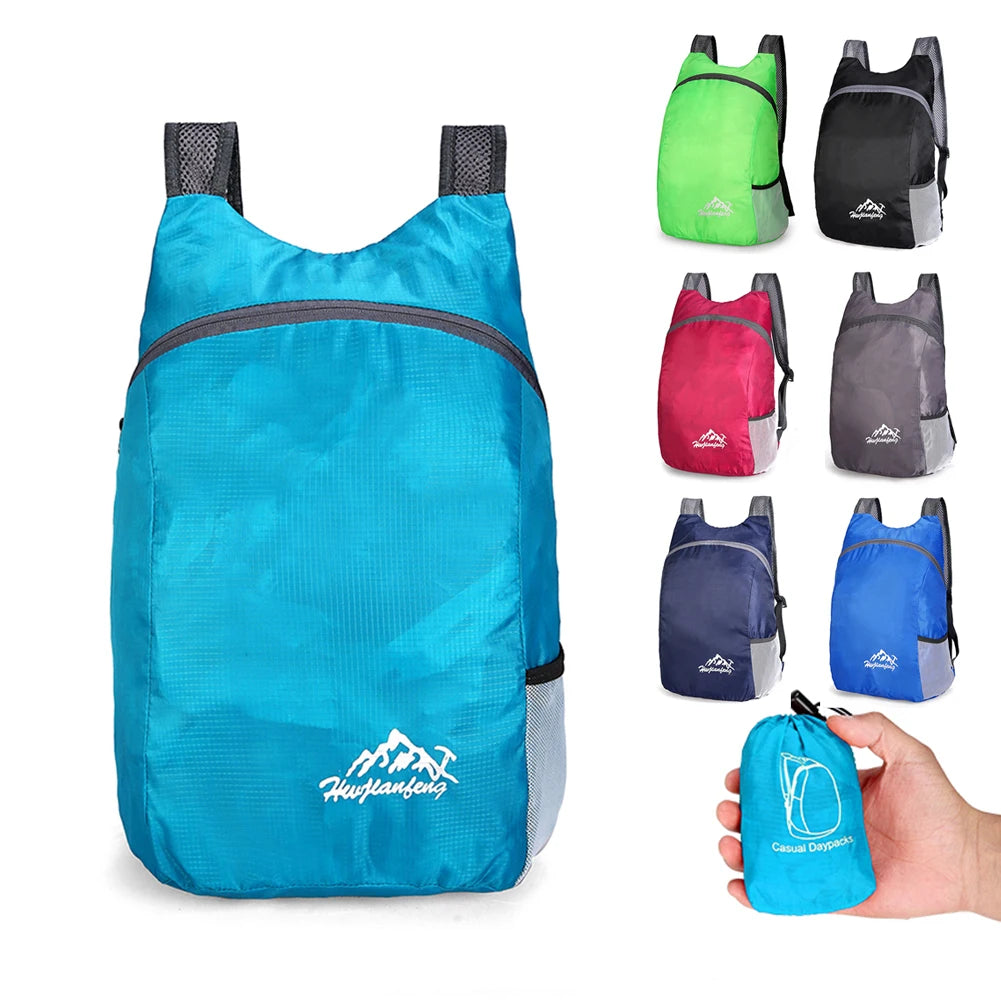Lightweight Trail Accessories: Foldable, Ultralight, Outdoor Packable, Waterproof, Backpack for Hiking Travel Small Backpack / Rungear