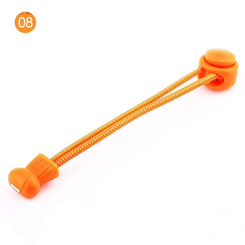 No-Tie Elastic Locking Shoelaces | 100cm | Running, Hiking & Sport